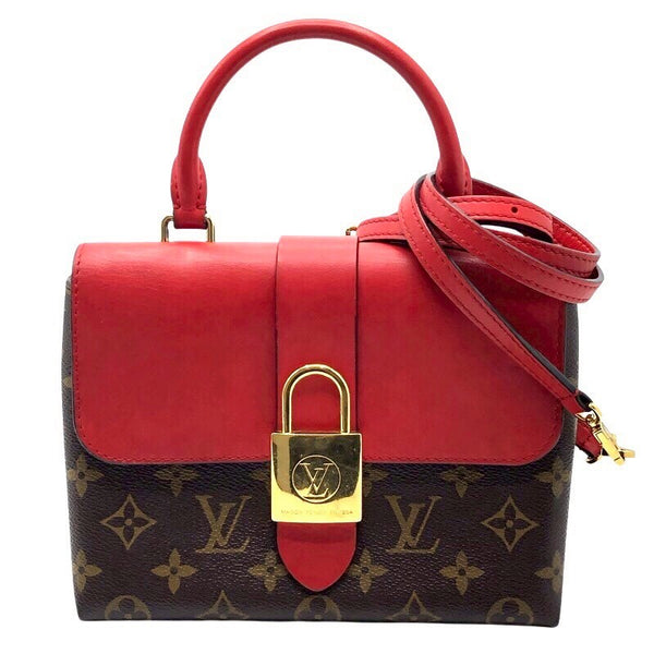 ルイ・ヴィトン LOUIS VUITTON ロッキーBB M44322 ブラウン/レッド モノグラム レディース ショルダーバッグ ルイ・ヴィトン LOUIS VUITTON ロッキーBB M44322 ブラウン・レッド×GD