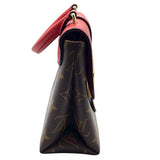 ルイ・ヴィトン LOUIS VUITTON ロッキーBB M44322 ブラウン・レッド×GD金具 モノグラム レディース ショルダーバッグ