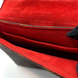 ルイ・ヴィトン LOUIS VUITTON ロッキーBB M44322 ブラウン・レッド×GD金具 モノグラム レディース ショルダーバッグ