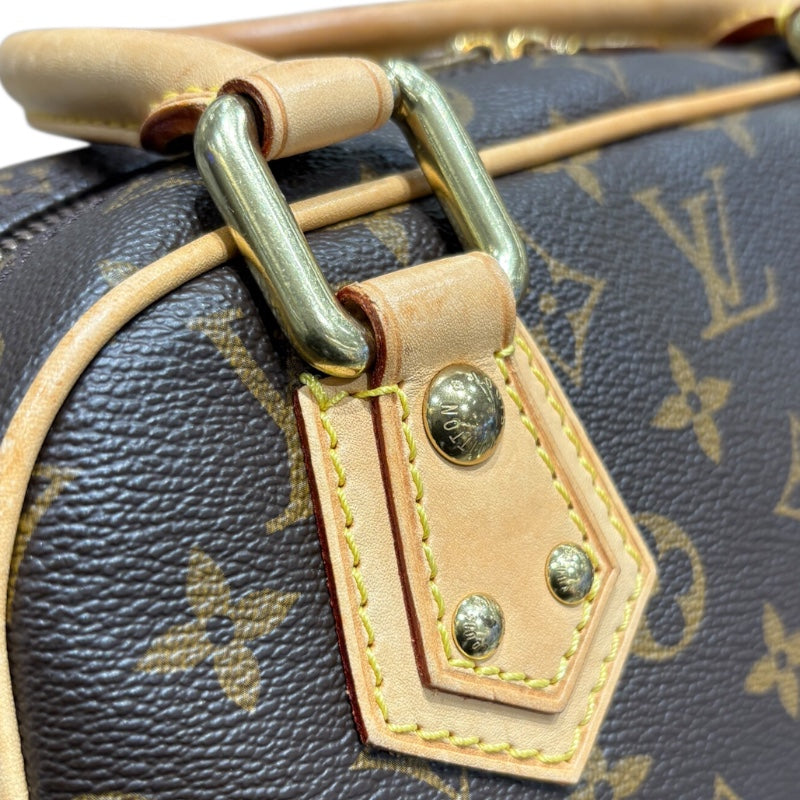 ルイ・ヴィトン LOUIS VUITTON マンハッタンPM M40026 ブラウン モノグラム レディース ハンドバッグ