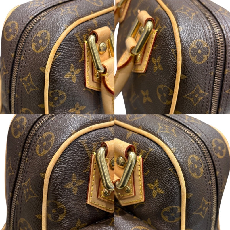 ルイ・ヴィトン LOUIS VUITTON マンハッタンPM M40026 ブラウン モノグラム レディース ハンドバッグ