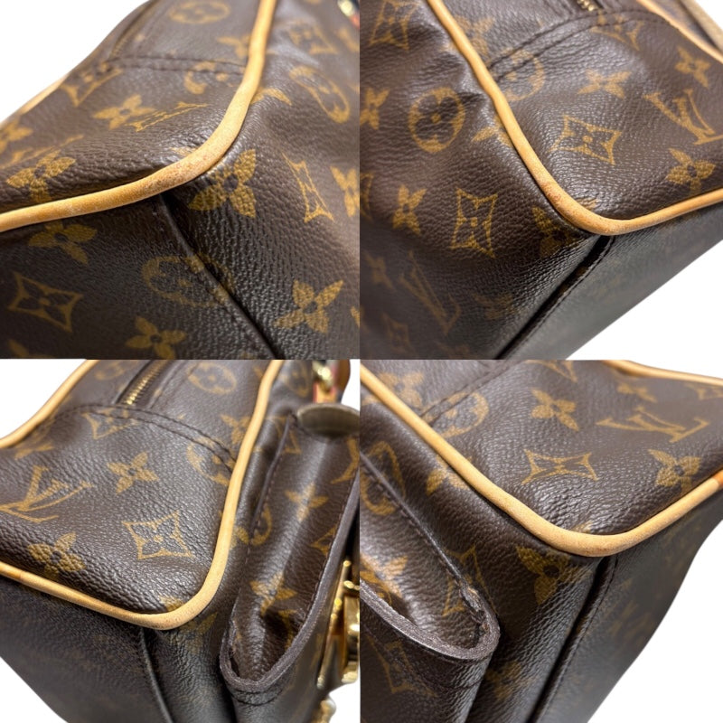 ルイ・ヴィトン LOUIS VUITTON マンハッタンPM M40026 ブラウン モノグラム レディース ハンドバッグ