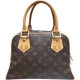 ルイ・ヴィトン LOUIS VUITTON マンハッタンPM M40026 ブラウン モノグラム レディース ハンドバッグ