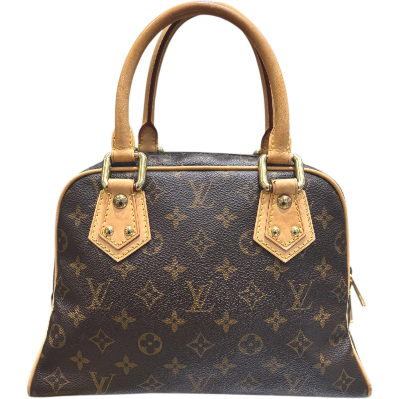 ルイ・ヴィトン LOUIS VUITTON マンハッタンPM M40026 ブラウン モノグラム レディース ハンドバッグ