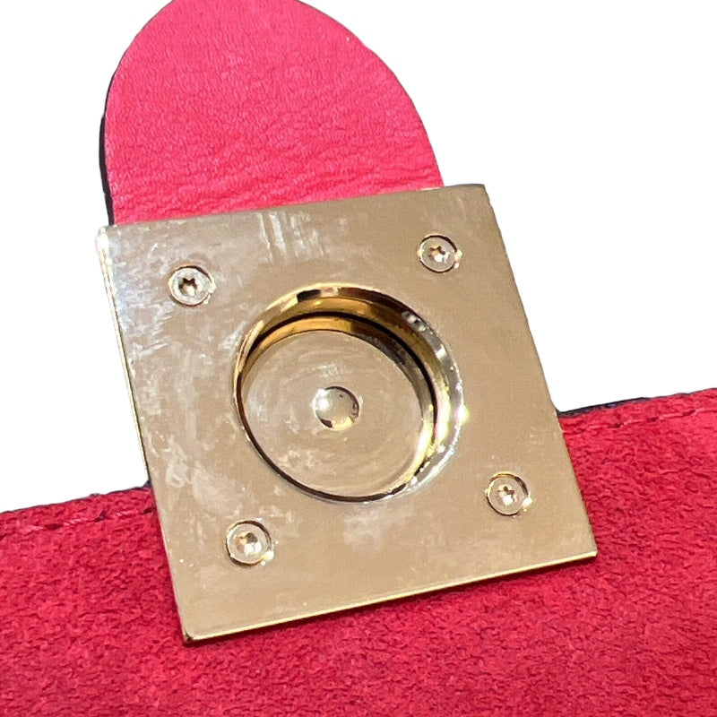 ルイ・ヴィトン LOUIS VUITTON ロッキーBB M44322 ブラウン/レッド モノグラムキャンバス レディース ハンドバッグ