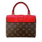 ルイ・ヴィトン LOUIS VUITTON ロッキーBB M44322 ブラウン/レッド モノグラムキャンバス レディース ハンドバッグ