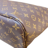 ルイ・ヴィトン LOUIS VUITTON ネヴァーフルMM M40996 ブラウン モノグラムキャンバス レディース ハンドバッグ