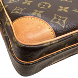 ルイ・ヴィトン LOUIS VUITTON ナイル M45244 ブラウン PVC レザー ユニセックス ショルダーバッグ