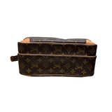 ルイ・ヴィトン LOUIS VUITTON ナイル M45244 ブラウン PVC レザー ユニセックス ショルダーバッグ