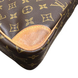 ルイ・ヴィトン LOUIS VUITTON ナイル M45244 ブラウン PVC レザー ユニセックス ショルダーバッグ