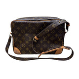 ルイ・ヴィトン LOUIS VUITTON ナイル M45244 ブラウン PVC レザー ユニセックス ショルダーバッグ