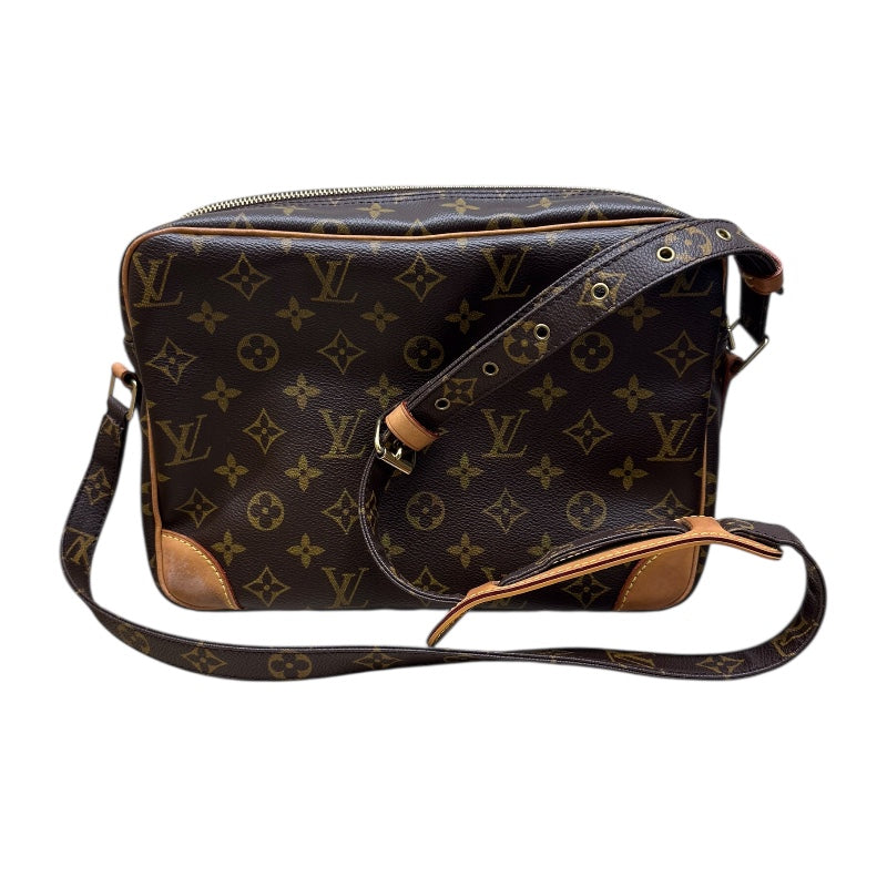 ルイ・ヴィトン LOUIS VUITTON ナイル M45244 ブラウン PVC レザー ユニセックス ショルダーバッグ