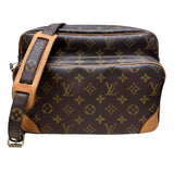 ルイ・ヴィトン LOUIS VUITTON ナイル M45244 ブラウン PVC レザー ユニセックス ショルダーバッグ