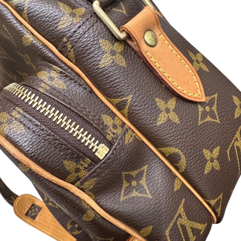 ルイ・ヴィトン LOUIS VUITTON ナイル M45244 ブラウン PVC レザー ユニセックス ショルダーバッグ