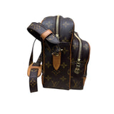 ルイ・ヴィトン LOUIS VUITTON ナイル M45244 ブラウン PVC レザー ユニセックス ショルダーバッグ