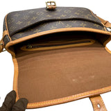 ルイ・ヴィトン LOUIS VUITTON ソローニュ M42250 ブラウン モノグラム レディース ショルダーバッグ