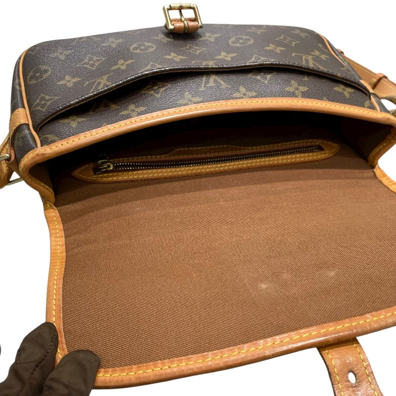 ルイ・ヴィトン LOUIS VUITTON ソローニュ M42250 ブラウン モノグラム レディース ショルダーバッグ