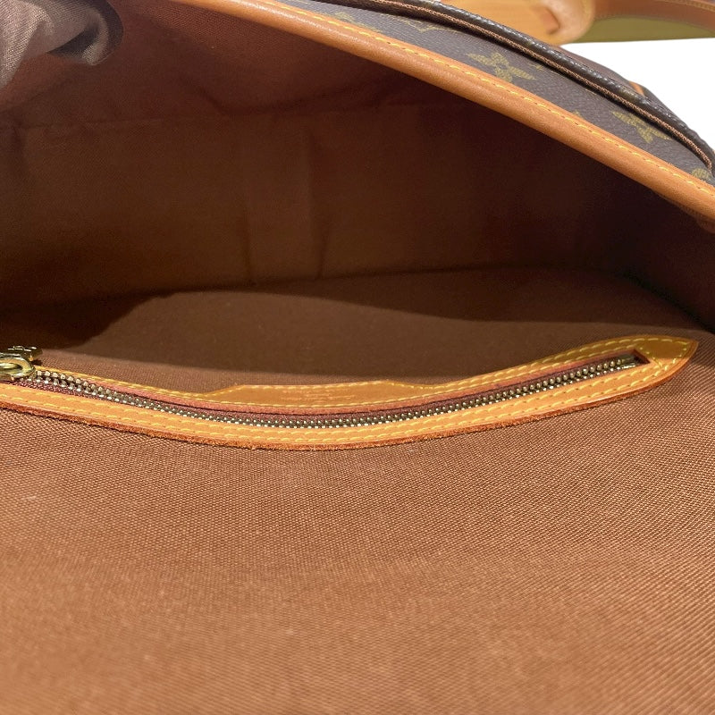 ルイ・ヴィトン LOUIS VUITTON ソローニュ M42250 ブラウン モノグラム レディース ショルダーバッグ