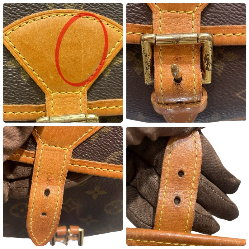 ルイ・ヴィトン LOUIS VUITTON ソローニュ M42250 ブラウン モノグラム レディース ショルダーバッグ