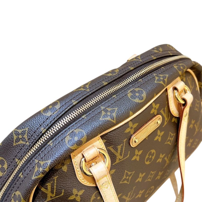 ルイ・ヴィトン LOUIS VUITTON モントルグイユPM M95565 ブラウン モノグラムキャンバス レディース ハンドバッグ