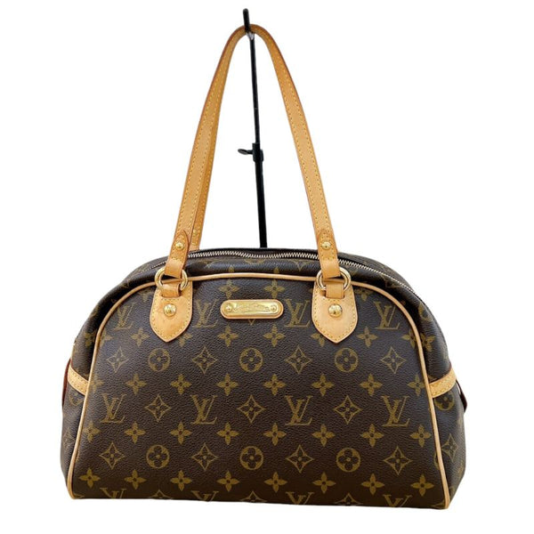 ルイ・ヴィトン LOUIS VUITTON モントルグイユPM M95565 ブラウン モノグラムキャンバス レディース ハンドバッグ