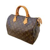 ルイ・ヴィトン LOUIS VUITTON スピーディー30 M41526 ブラウン GD金具 モノグラムキャンバス レディース ハンドバッグ