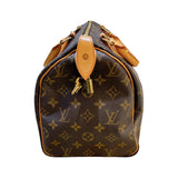 ルイ・ヴィトン LOUIS VUITTON スピーディー30 M41526 ブラウン GD金具 モノグラムキャンバス レディース ハンドバッグ