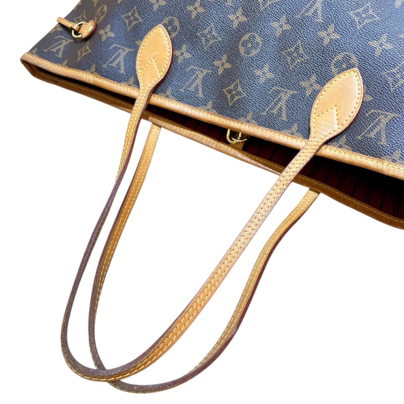 ルイ・ヴィトン LOUIS VUITTON ネヴァーフルMM M40996 ブラウン モノグラムキャンバス レディース ハンドバッグ