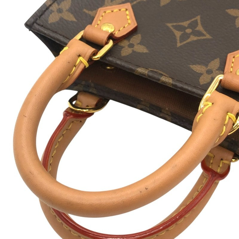 ルイ・ヴィトン LOUIS VUITTON プティット・サックプラ M69442 モノグラム×GD金具 モノグラムキャンバス PVC レディース ショルダーバッグ