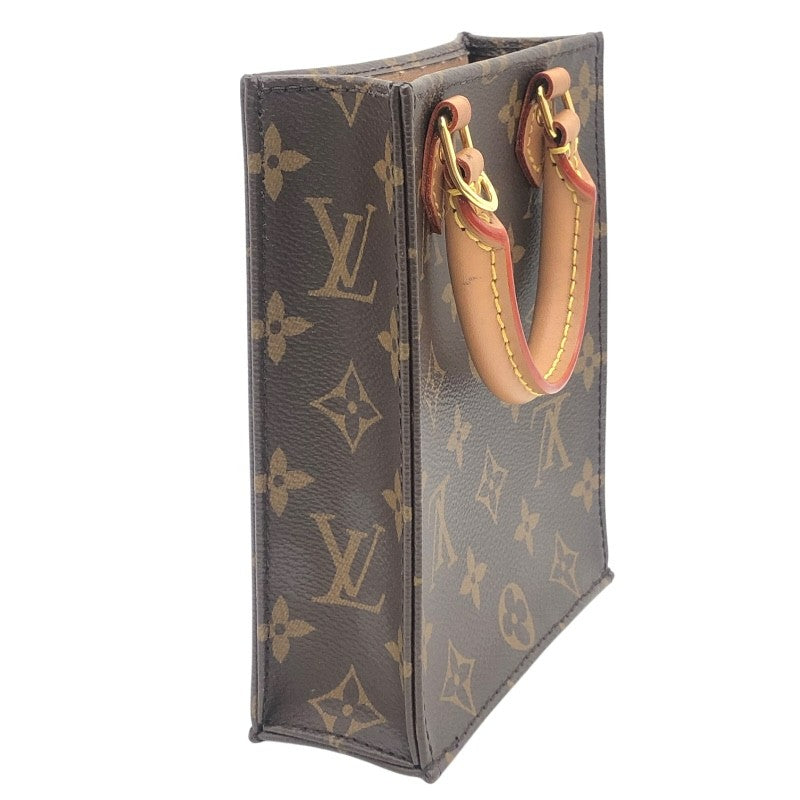 ルイ・ヴィトン LOUIS VUITTON プティット・サックプラ M69442 モノグラム×GD金具 モノグラムキャンバス PVC レディース ショルダーバッグ