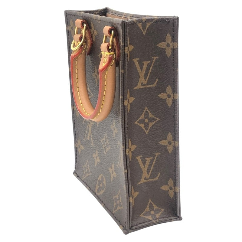 ルイ・ヴィトン LOUIS VUITTON プティット・サックプラ M69442 モノグラム×GD金具 モノグラムキャンバス PVC レディース ショルダーバッグ