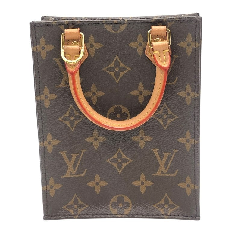 ルイ・ヴィトン LOUIS VUITTON プティット・サックプラ M69442 モノグラム×GD金具 モノグラムキャンバス PVC レディース ショルダーバッグ