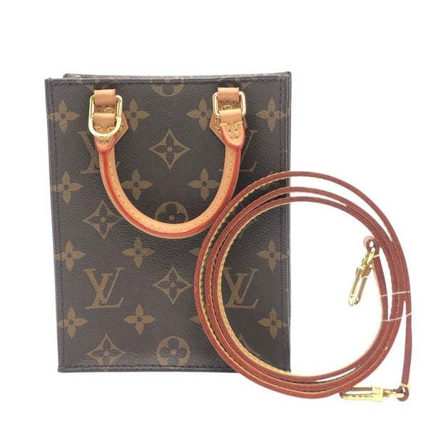 ルイ・ヴィトン LOUIS VUITTON プティット・サックプラ M69442 モノグラム×GD金具 モノグラムキャンバス PVC レディース ショルダーバッグ