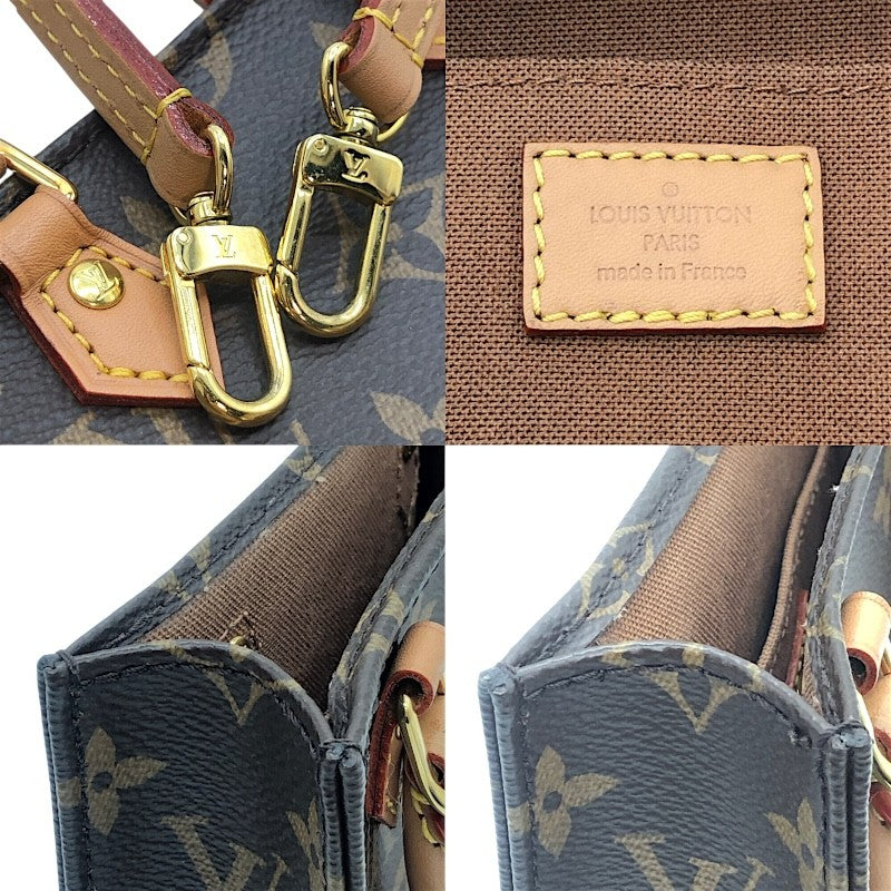 ルイ・ヴィトン LOUIS VUITTON プティット・サックプラ M69442 モノグラム×GD金具 モノグラムキャンバス PVC レディース ショルダーバッグ