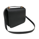 エルメス HERMES コンスタンス3 24 Z刻 ブラック ピンクゴールド金具 エプソン レディース ショルダーバッグ