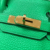 エルメス HERMES バーキン30 □R刻印 バンブー ゴールド金具 トゴ レディース ハンドバッグ