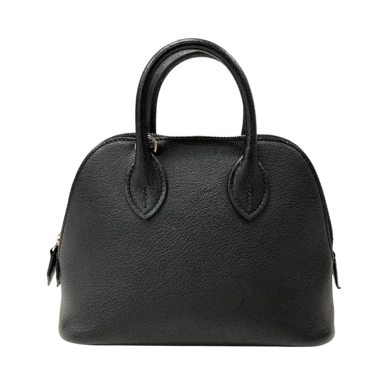 エルメス HERMES ボリード1923 ミニ B刻 ブラック シルバー金具 シェーブル レディース ハンドバッグ