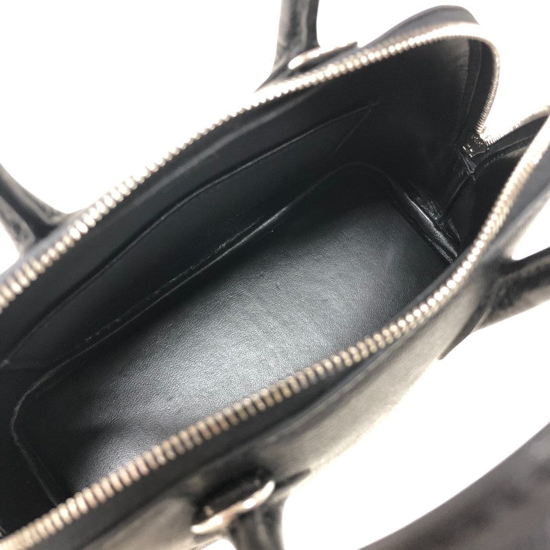 エルメス HERMES ボリード1923 ミニ B刻 ブラック シルバー金具 シェーブル レディース ハンドバッグ