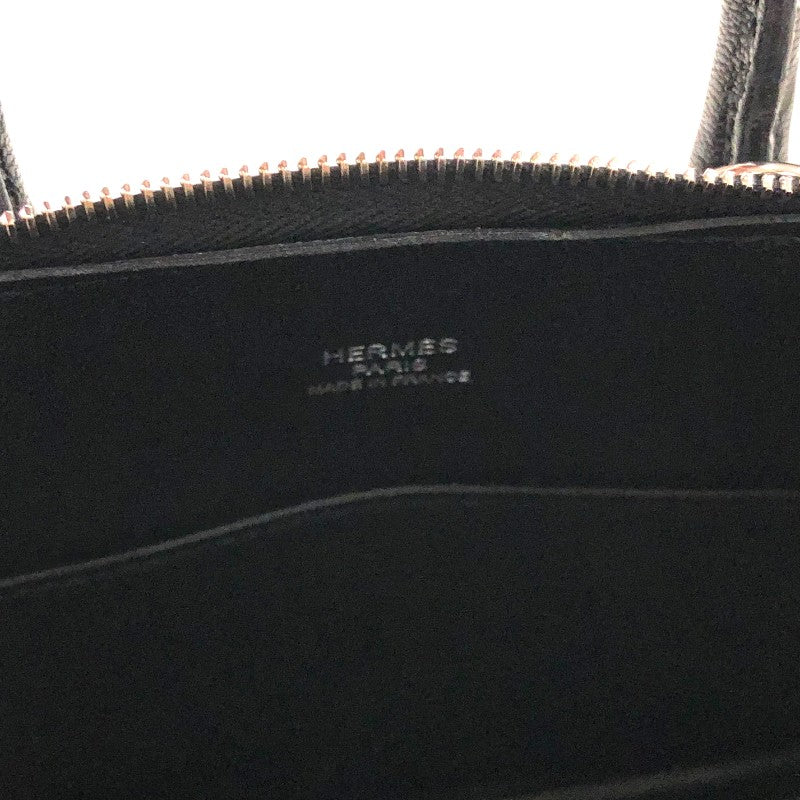 エルメス HERMES ボリード1923 ミニ B刻 ブラック シルバー金具 シェーブル レディース ハンドバッグ