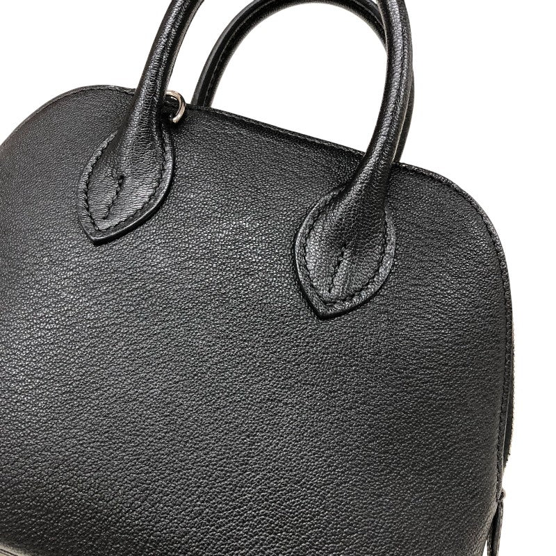 エルメス HERMES ボリード1923 ミニ B刻 ブラック シルバー金具 シェーブル レディース ハンドバッグ