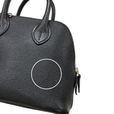 エルメス HERMES ボリード1923 ミニ B刻 ブラック シルバー金具 シェーブル レディース ハンドバッグ