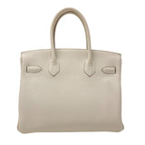 エルメス HERMES バーキン30 Z刻印 クレ ピンクゴールド金具 トゴ レディース ハンドバッグ