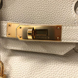 エルメス HERMES バーキン30 Z刻印 クレ ピンクゴールド金具 トゴ レディース ハンドバッグ