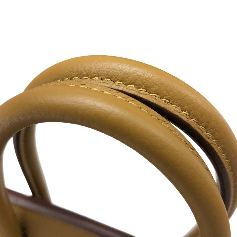 エルメス HERMES バーキン30ヴェルソ U刻印 ブロンズドレ・ブループリュム シルバー金具 トゴ レディース ハンドバッグ