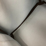 エルメス HERMES バーキン30ヴェルソ U刻印 ブロンズドレ・ブループリュム シルバー金具 トゴ レディース ハンドバッグ