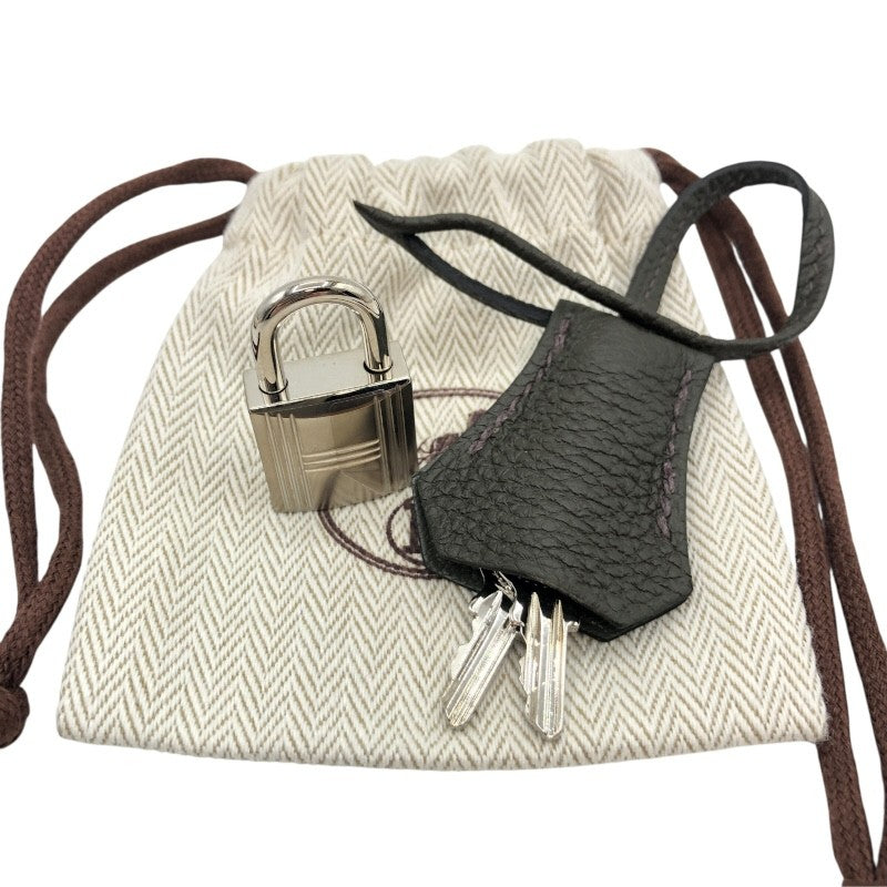 エルメス HERMES バーキン25 Z刻 ヴェールマキ SV金具 トゴ レディース ハンドバッグ