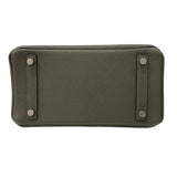 エルメス HERMES バーキン25 Z刻 ヴェールマキ SV金具 トゴ レディース ハンドバッグ