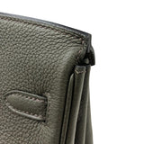 エルメス HERMES バーキン25 Z刻 ヴェールマキ SV金具 トゴ レディース ハンドバッグ