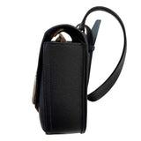 エルメス HERMES デッラカヴァッレリア ミニ U刻印 ブラック シルバー金具 エプソン レディース ショルダーバッグ