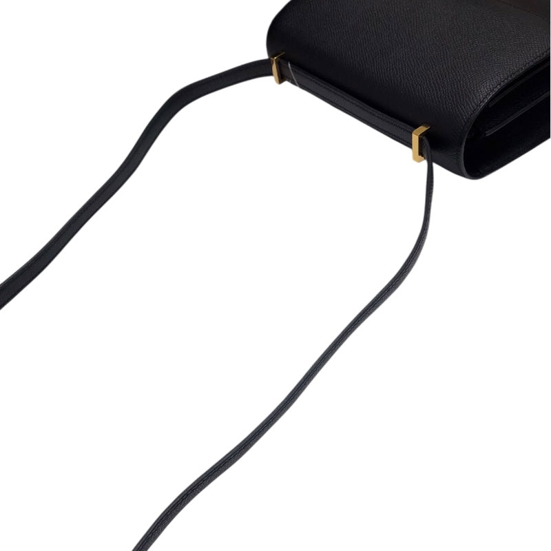 エルメス HERMES コンスタンス3ミニ B刻印 ブラック エプソン　GD金具 レディース ショルダーバッグ